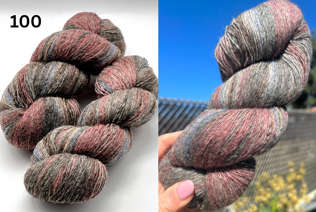 Dundaga 6.1 Gotland and German Shepherd Merino 100% Yarn, Available in Skeins or Cake, Fingering Weight, Single Ply, 420m/100g (459y/3.52oz)