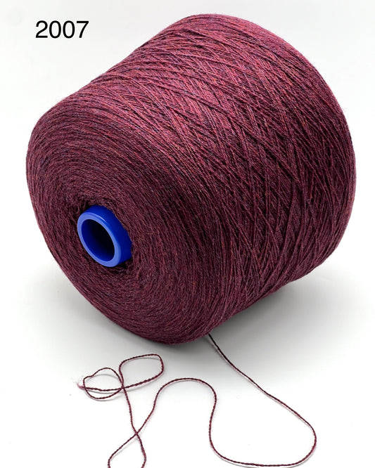 Knoll Merino Lambswool 100% Lambswool lace weight yarn from iDOKNiT. Premium Italian-spun 2-ply fiber for delicate lace knitting and weaving, 850m per 100g.