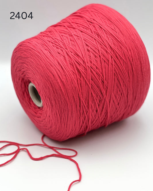 Filati Be.Mi.Va ORGANIC PARK premium 70% cotton and 30% nylon Italian fingering weight yarn with an elastic chainette structure for lightweight summer knitting at iDOKNiT.