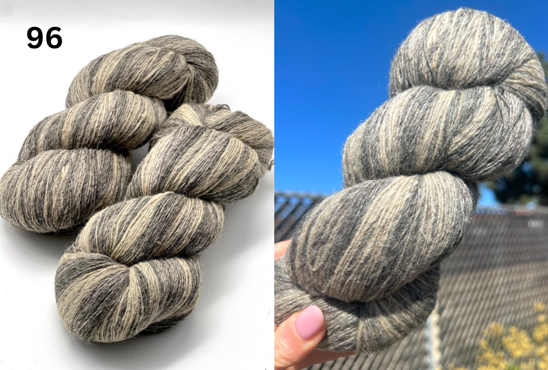 Dundaga 6.1 Gotland and German Shepherd Merino 100% Yarn, Available in Skeins or Cake, Fingering Weight, Single Ply, 420m/100g (459y/3.52oz)