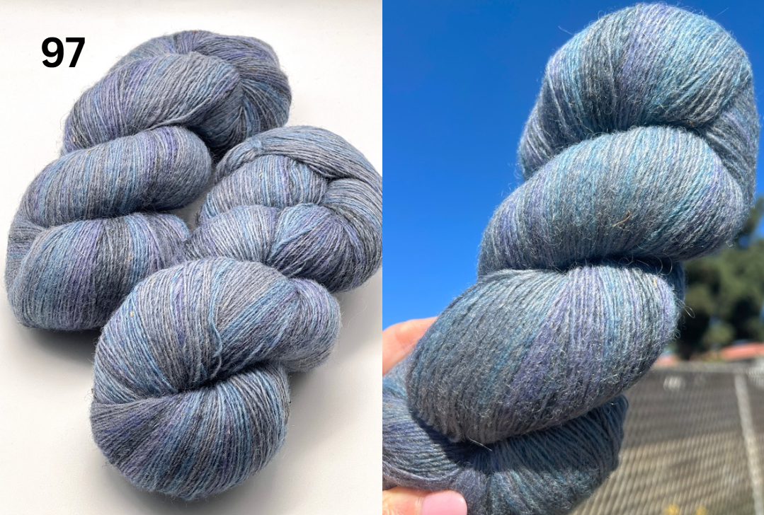 Dundaga 6.1 Gotland and German Shepherd Merino 100% Yarn, Available in Skeins or Cake, Fingering Weight, Single Ply, 420m/100g (459y/3.52oz)
