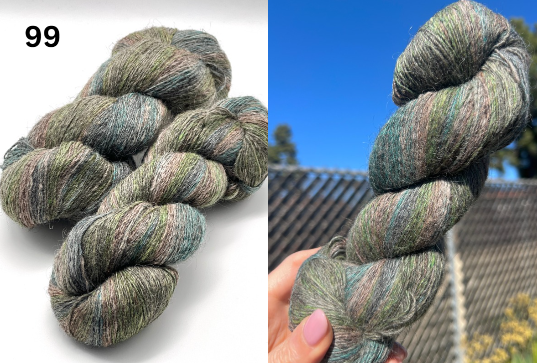 Dundaga 6.1 Gotland and German Shepherd Merino 100% Yarn, Available in Skeins or Cake, Fingering Weight, Single Ply, 420m/100g (459y/3.52oz)