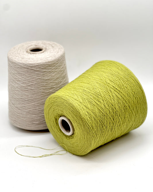 Premium iDOKNiT lace weight yarn, MAGREB by New Mill Italy. High-quality blend of 80% wool and 20% polyamide, offering 450-490m per 100g. Authentic Italian-made yarn curated by iDOKNiT for fine, durable knitting projects requiring a light fingering weight and soft finish.