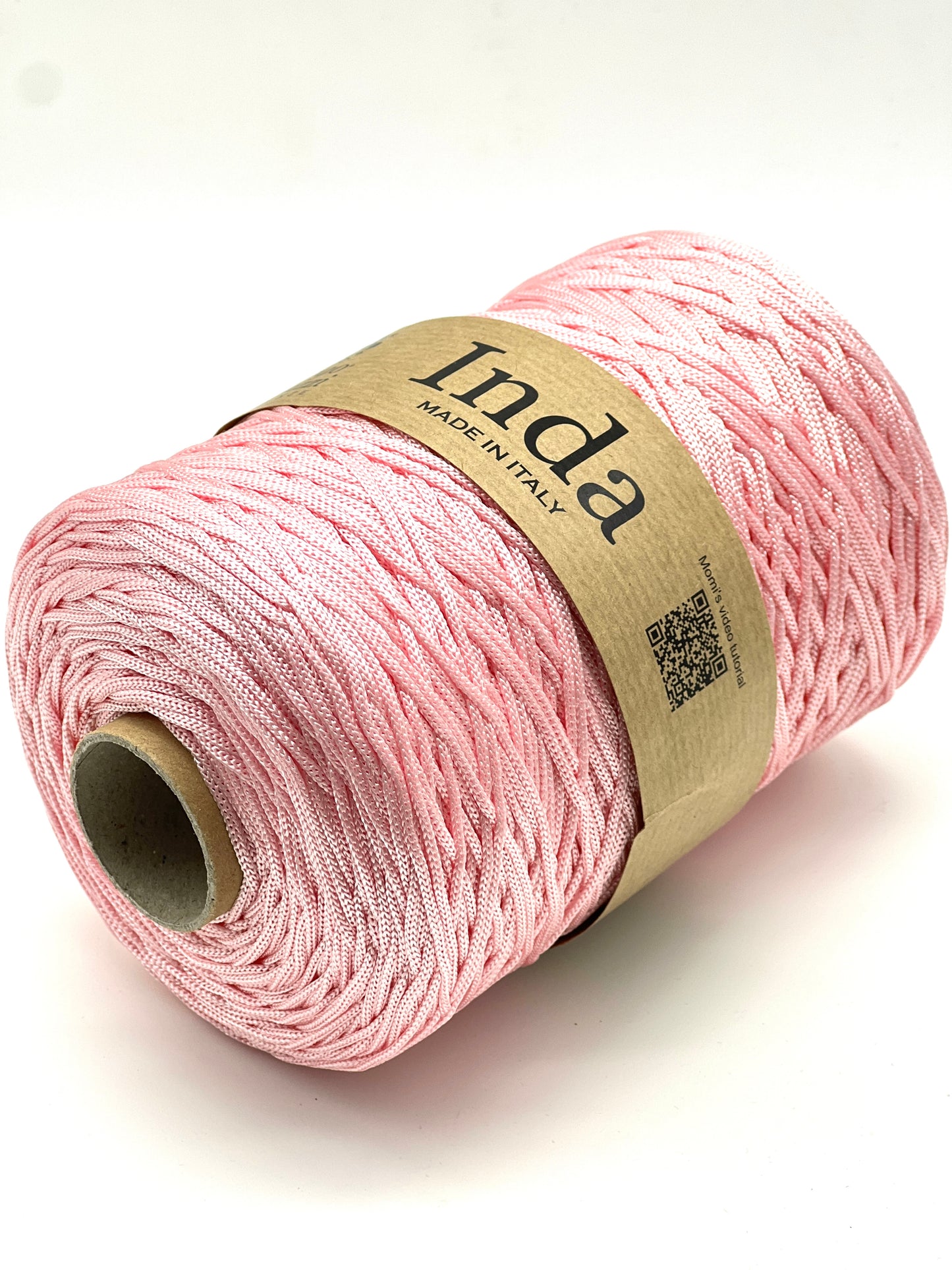 Structured, Water-Resistant Yarn, INDA by Borgo de Pazzi, Italy, Perfect for Crochet Bags, Baskets, Home Décor and Macramé, 500g/570m