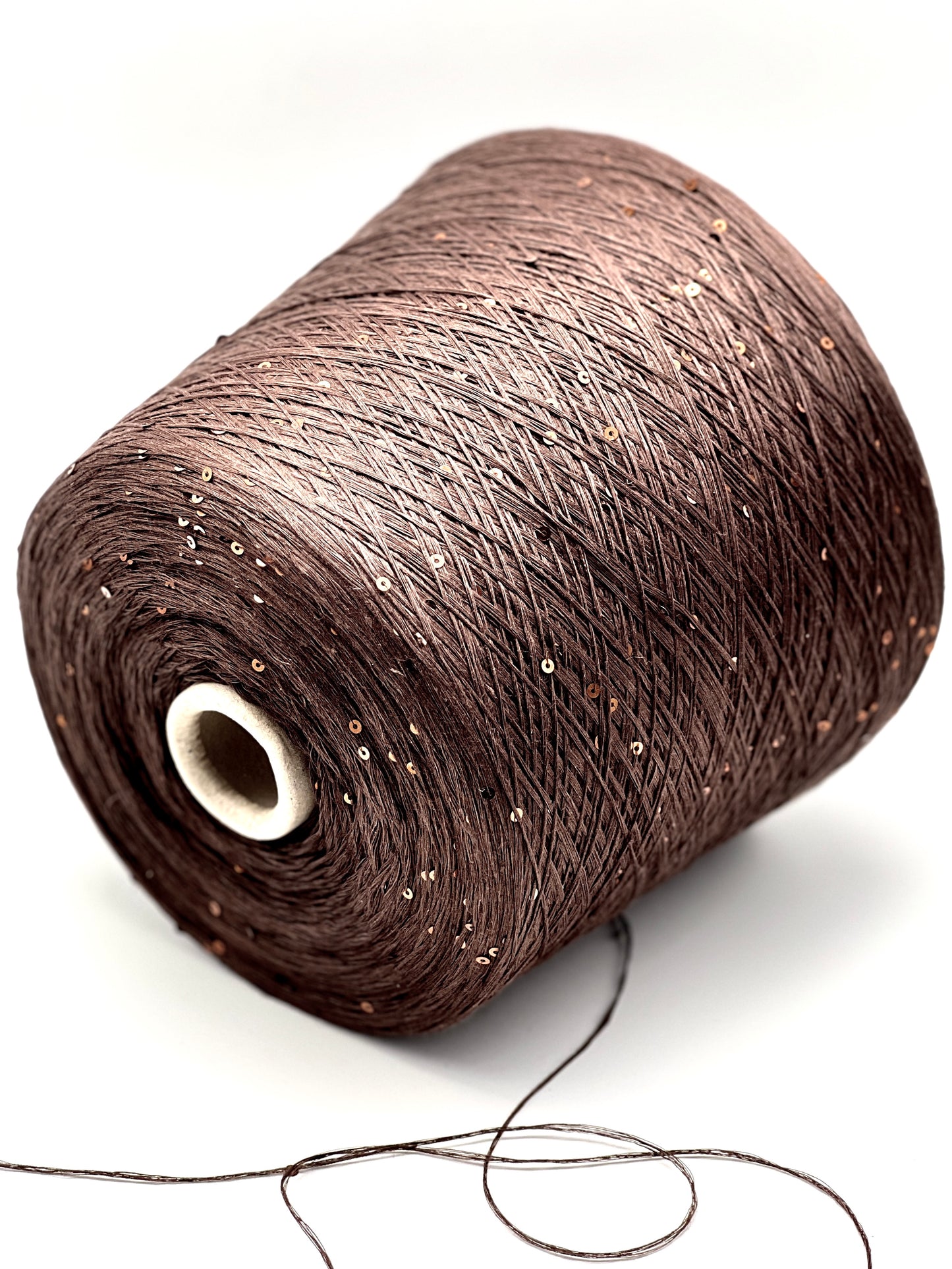 PAILLETTES Linen Yarn, BELLINO, Premium Italian Yarn by G&G Filati, Available in Balls and on Cone, Fingering Weight, 390m/100g (426y/3.52oz)