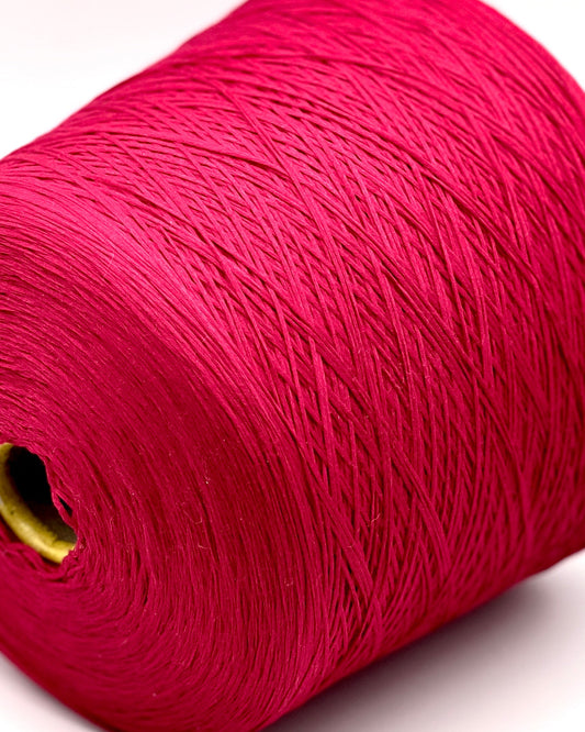 Prisma Ricerche Congo Italian cotton chainette lace weight cord yarn in hand wound balls from iDOKNiT