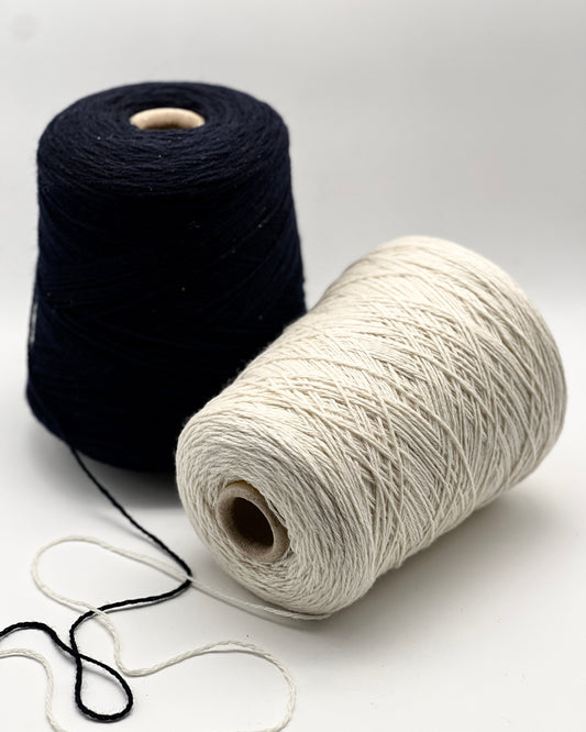 FALKLAND lambswool yarn cone sport weight 300m Italy
Luxury Italian 100 percent lambswool yarn close up texture
Smooth 3 ply lambswool yarn for sweaters and cardigans
Italian sport weight wool yarn cone for scarves hats and accessories
FALKLAND refined lambswool yarn with clean stitch definition