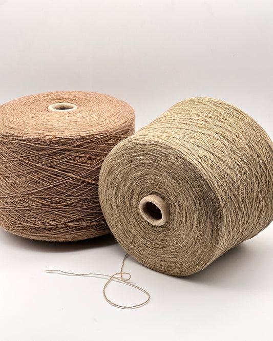 Knoll Supersoft SS353 100% Lambswool lace weight yarn from iDOKNiT. High-quality 2-ply Italian-made fiber for delicate lace knitting and weaving, 575m per 100g.