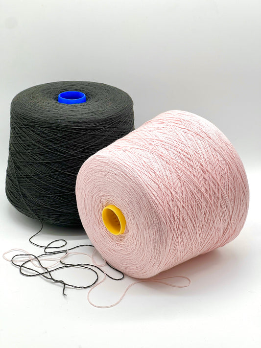 Cashmere Cotton Yarn, SAFARI, Premium Scottish Yarn by Todd & Duncan, Lace Weight, 660m/100g (722y/3.52oz)