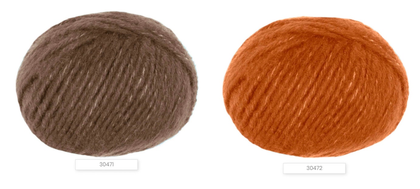 Alpaca 25 Merino 40 Cotton 35 Yarn, NATURA, Luxury Italian Yarn by Lana Gatto, Chunky Weight, 50g/50m (55yrd/1.76oz)
