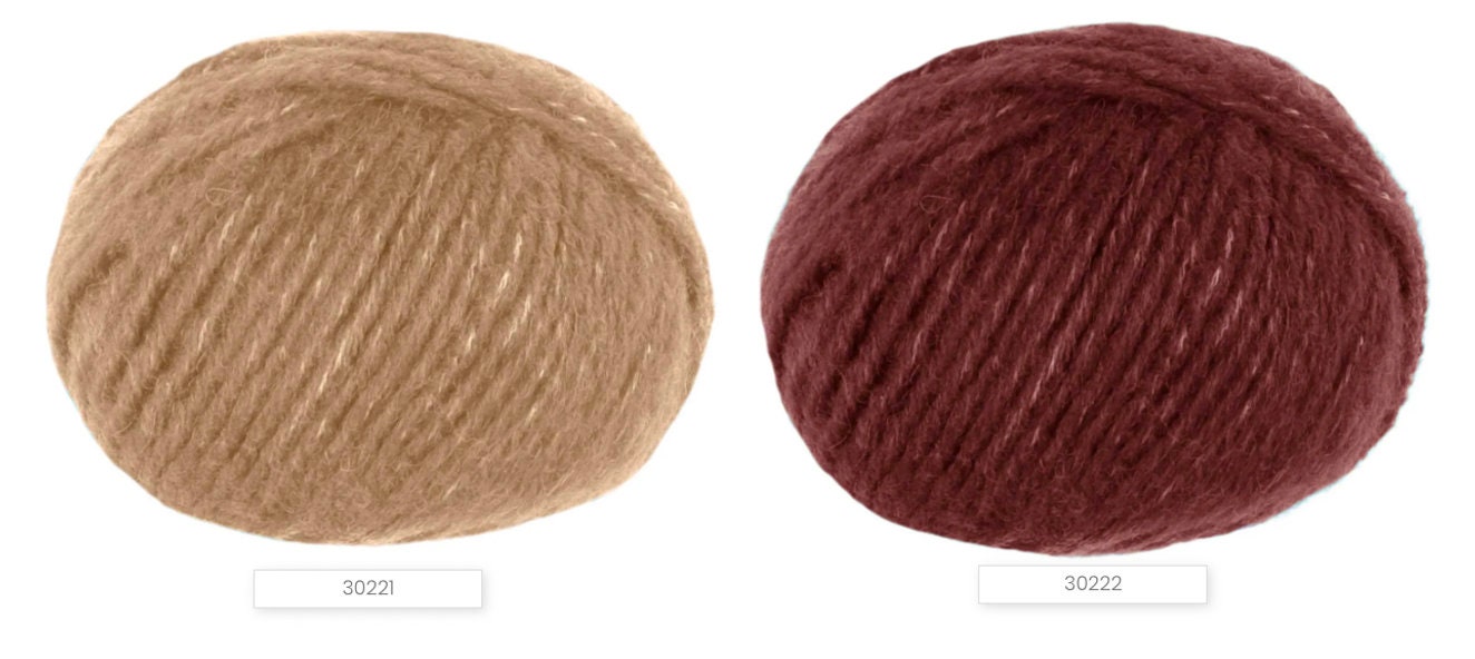 Alpaca 25 Merino 40 Cotton 35 Yarn, NATURA, Luxury Italian Yarn by Lana Gatto, Chunky Weight, 50g/50m (55yrd/1.76oz)