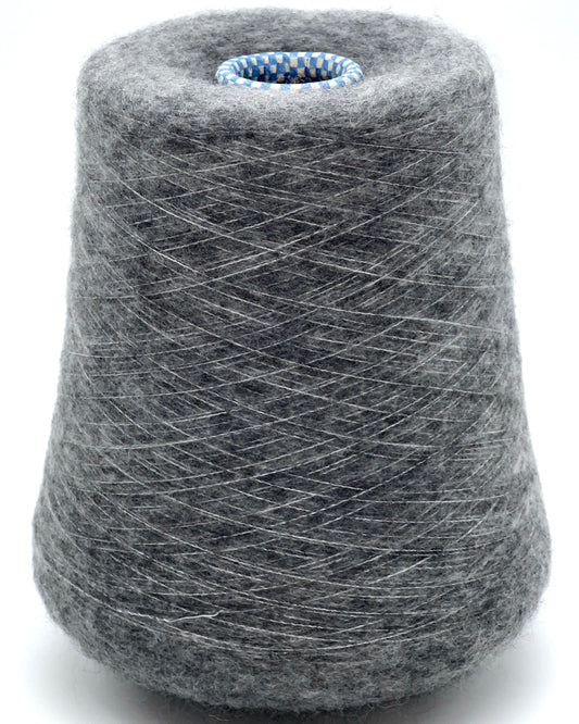 Elite iDOKNiT lace weight yarn, SENSE by Cariaggi Italy. Luxury blend of 71% cashmere and 19% silk with 10% elastane for added elasticity and recovery, 1200m per 100g. Authentic Italian-made yarn curated by iDOKNiT for sophisticated garments requiring exceptional softness and structural integrity.