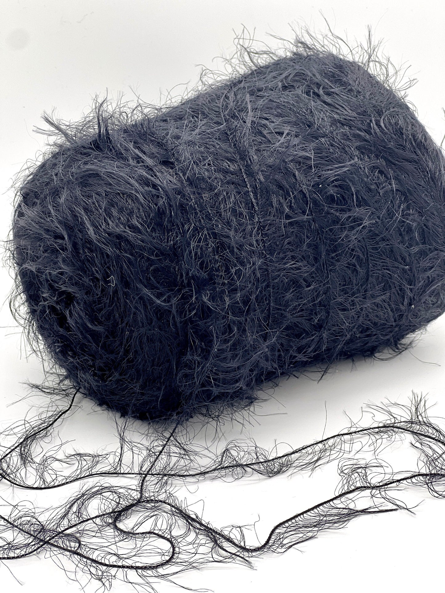 SWAN'S DOWN Fluffy Yarn, POMPEI, 100% Polyamide, Italian Fur Yarn, Availble in Balls and on a Cone, 350m/100g (383y/3.52oz)