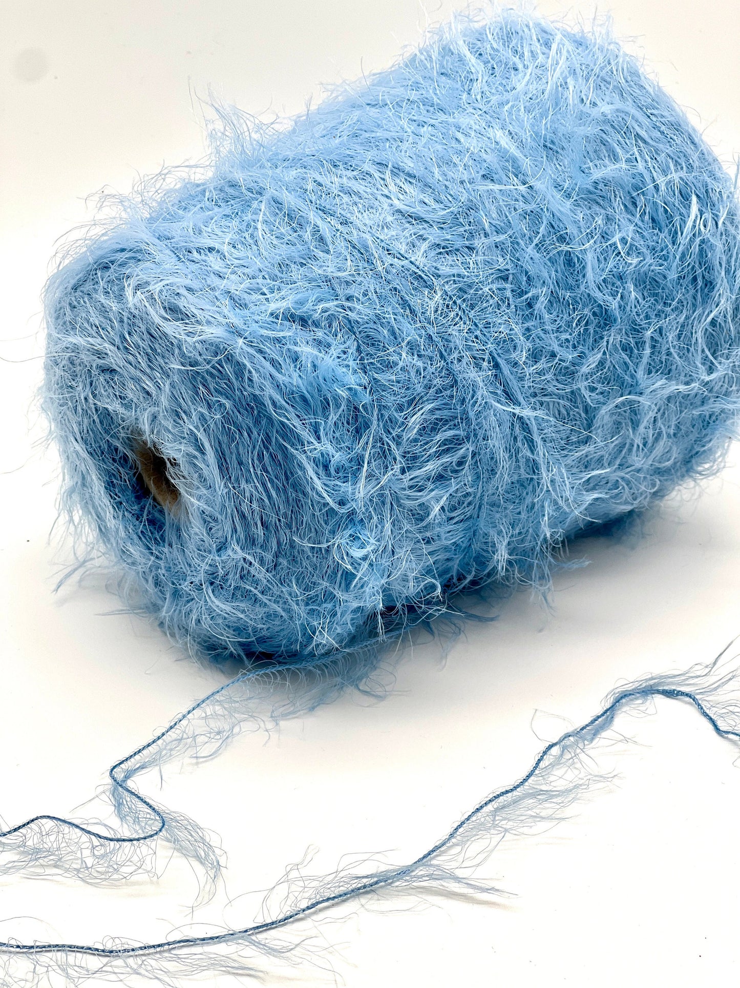 SWAN'S DOWN Fluffy Yarn, POMPEI, 100% Polyamide, Italian Fur Yarn, Availble in Balls and on a Cone, 350m/100g (383y/3.52oz)