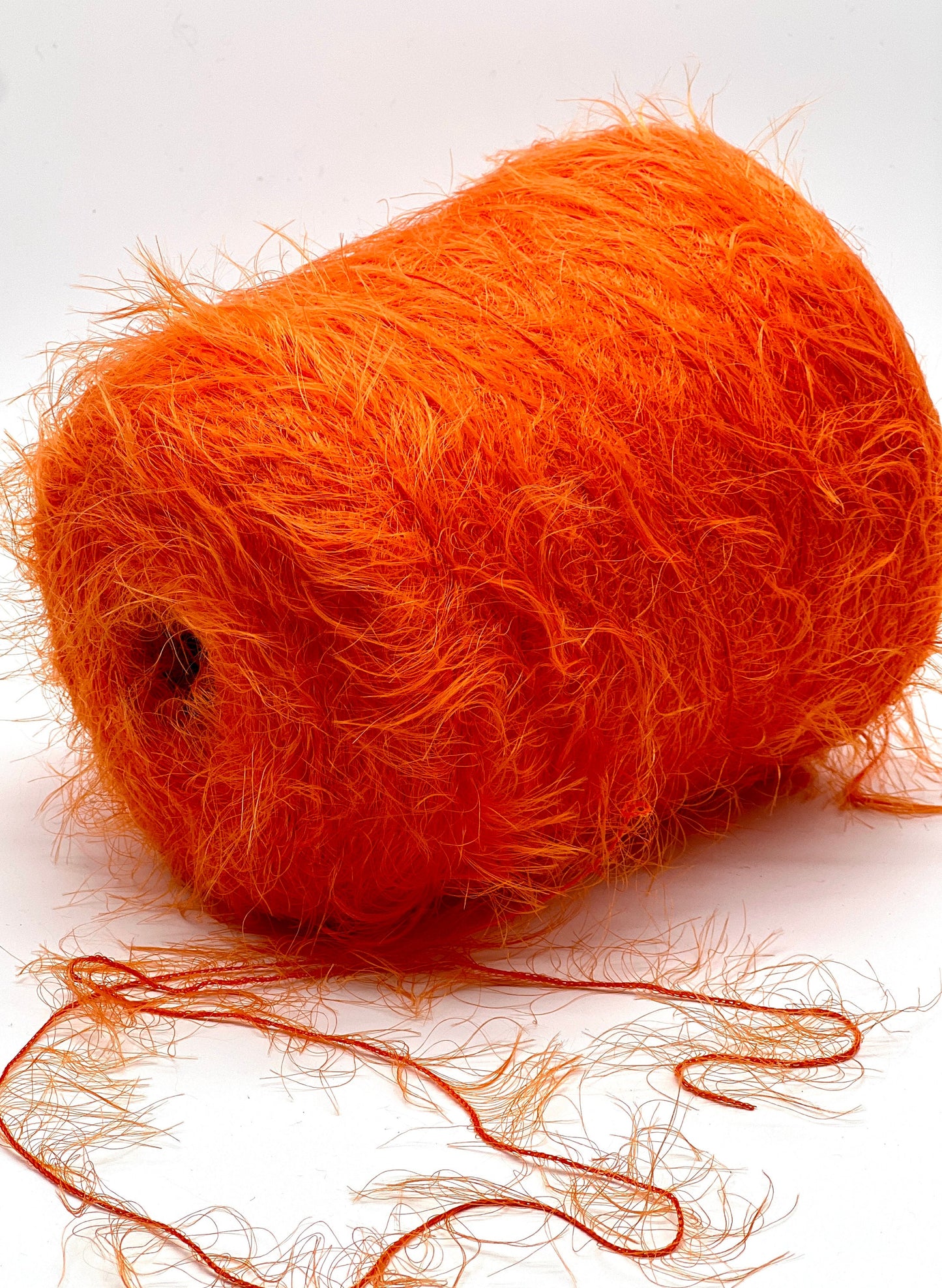 SWAN'S DOWN Fluffy Yarn, POMPEI, 100% Polyamide, Italian Fur Yarn, Availble in Balls and on a Cone, 350m/100g (383y/3.52oz)