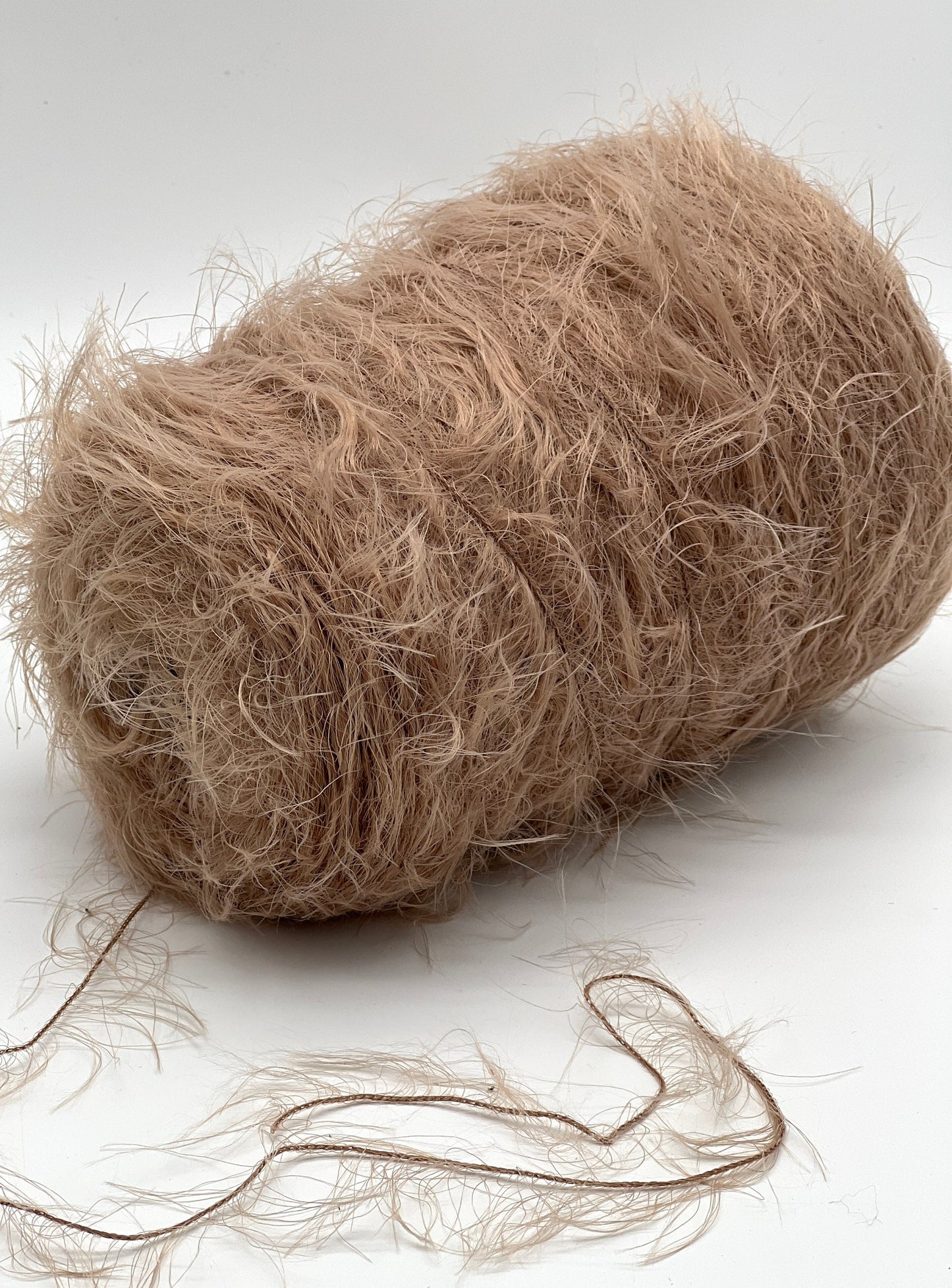 SWAN'S DOWN Fluffy Yarn, POMPEI, 100% Polyamide, Italian Fur Yarn, Availble in Balls and on a Cone, 350m/100g (383y/3.52oz)