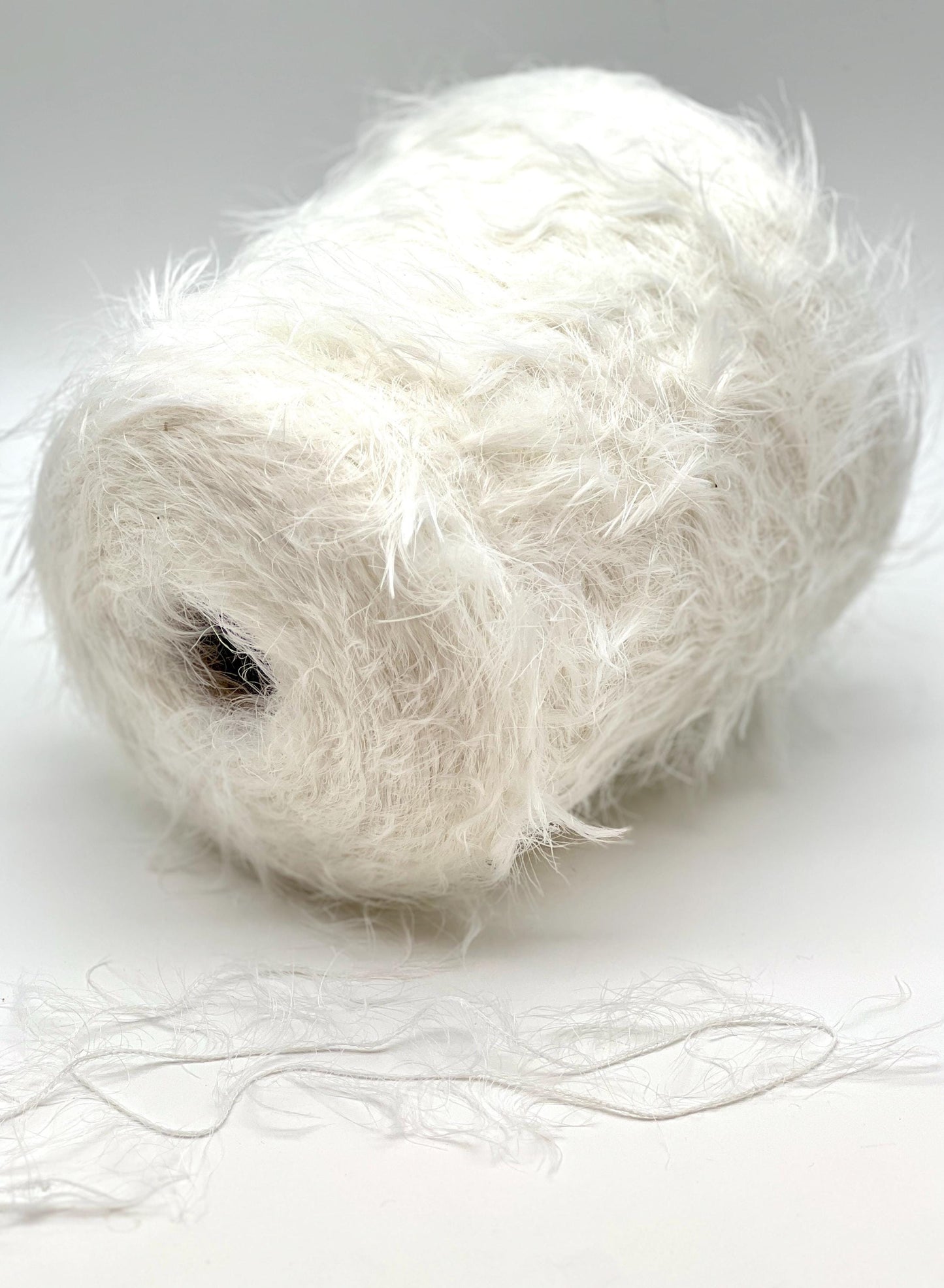 SWAN'S DOWN Fluffy Yarn, POMPEI, 100% Polyamide, Italian Fur Yarn, Availble in Balls and on a Cone, 350m/100g (383y/3.52oz)