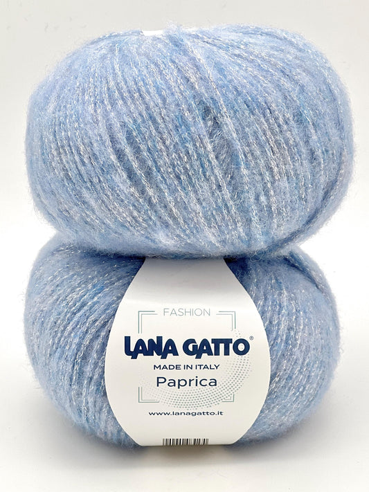 Пряжа из альпаки с люрексом, PAPRICA, лимитированная серия от Ланы Гатто, вес DK, 175 м/50 г (382 ярда/1,76 унции)