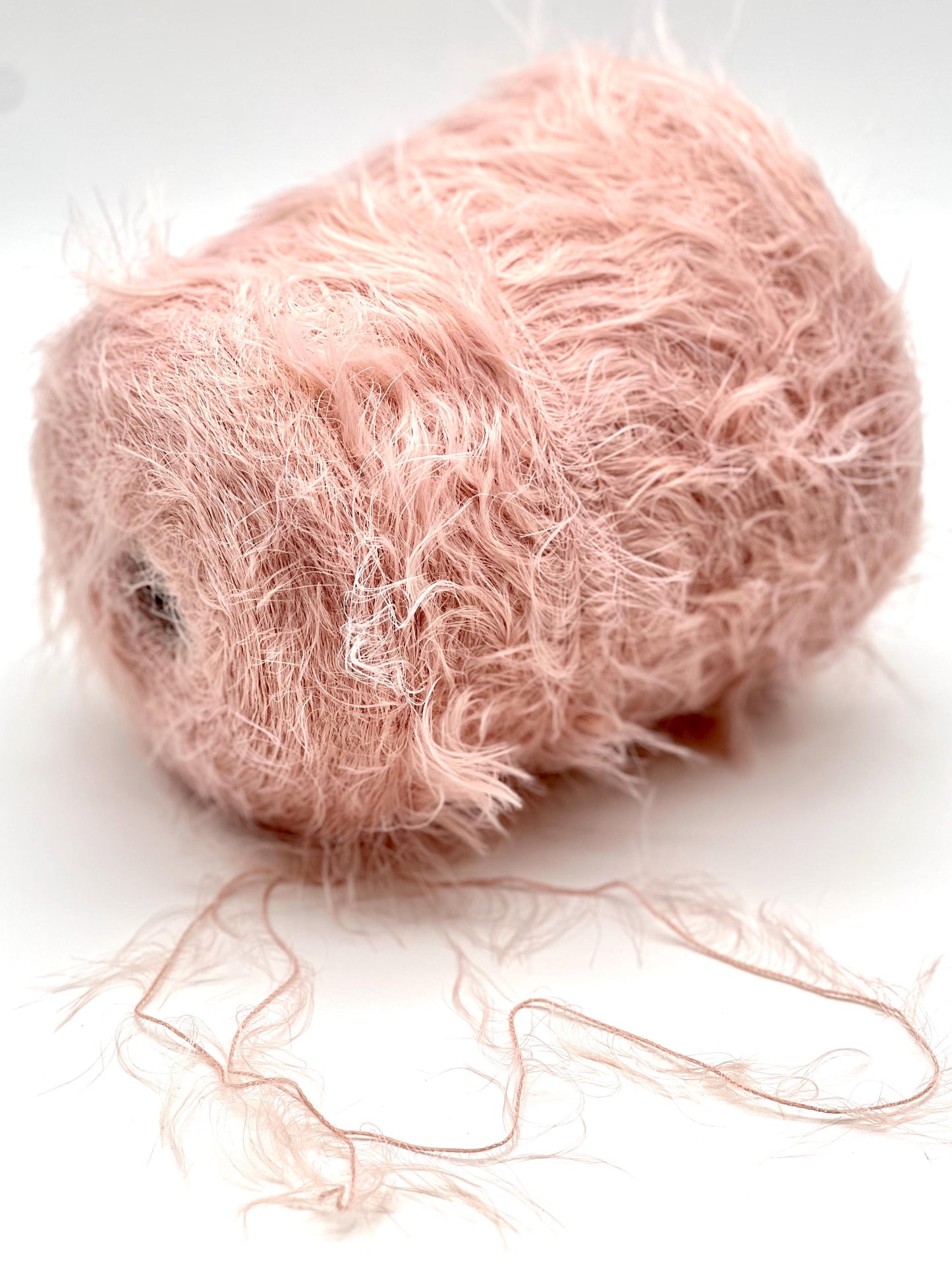 SWAN'S DOWN Fluffy Yarn, POMPEI, 100% Polyamide, Italian Fur Yarn, Availble in Balls and on a Cone, 350m/100g (383y/3.52oz)