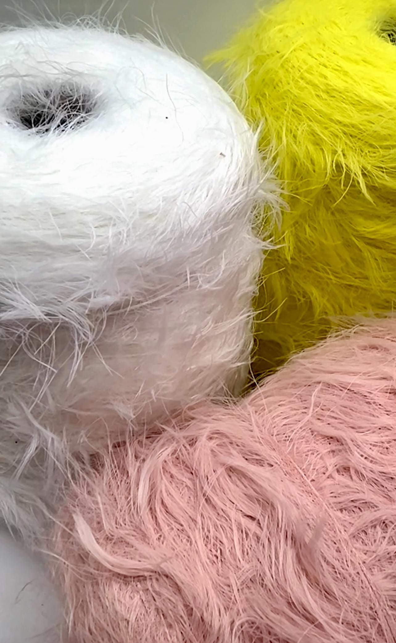 SWAN'S DOWN Fluffy Yarn, POMPEI, 100% Polyamide, Italian Fur Yarn, Availble in Balls and on a Cone, 350m/100g (383y/3.52oz)