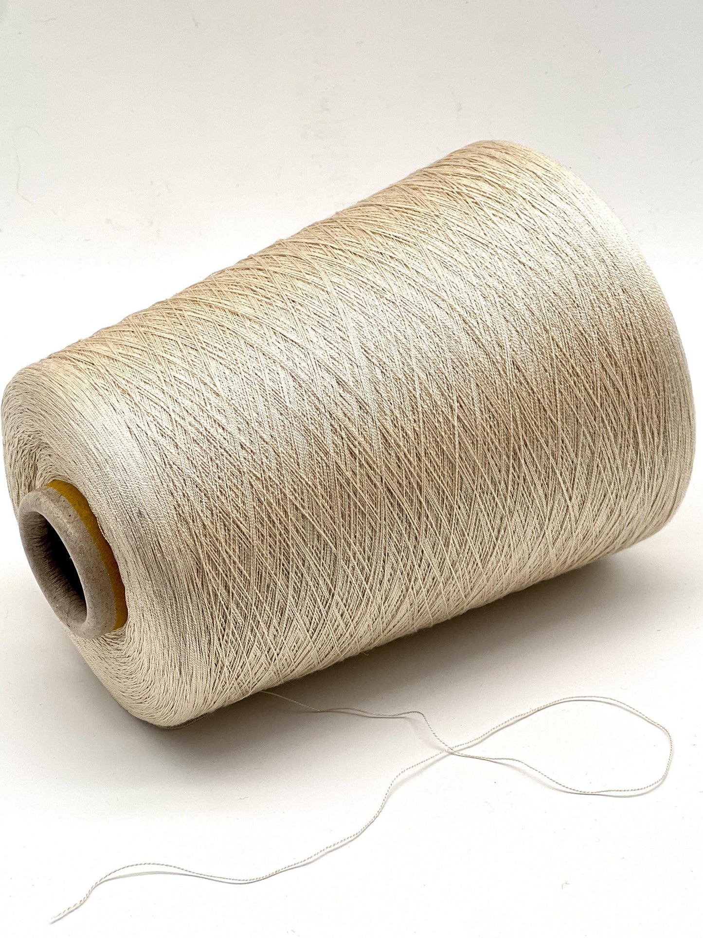 Silk Cotton Yarn, KYOTO, Premium Italian Yarn by Zegna Baruffa, EXTRA-FINE Yarn, Available on Cones, 3500m/100g (3827y)