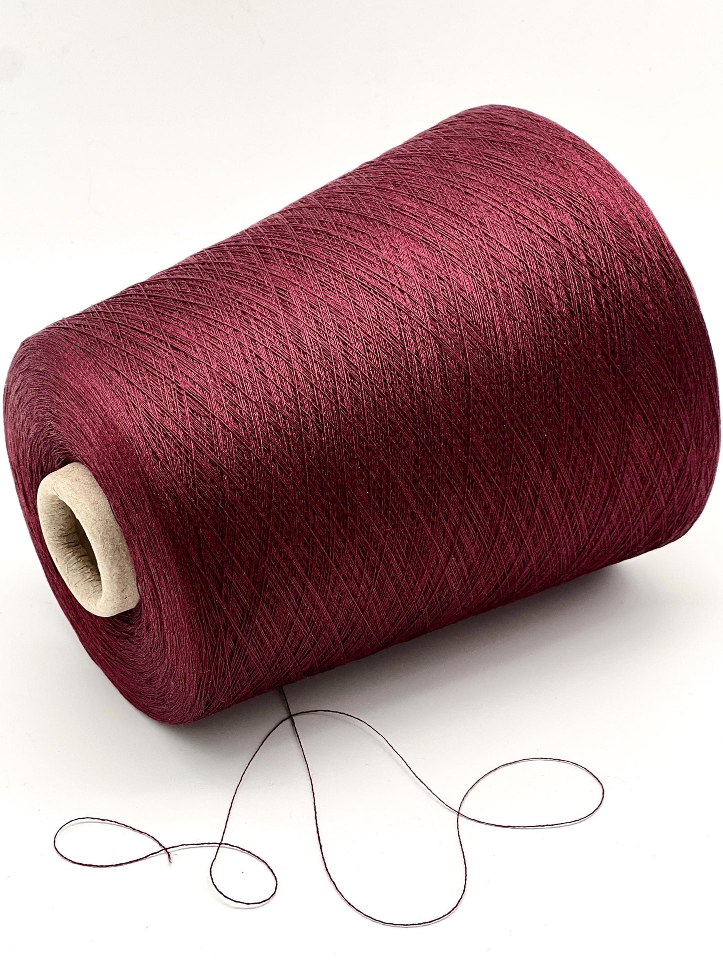 Silk Cotton Yarn, KYOTO, Premium Italian Yarn by Zegna Baruffa, EXTRA-FINE Yarn, Available on Cones, 3500m/100g (3827y)