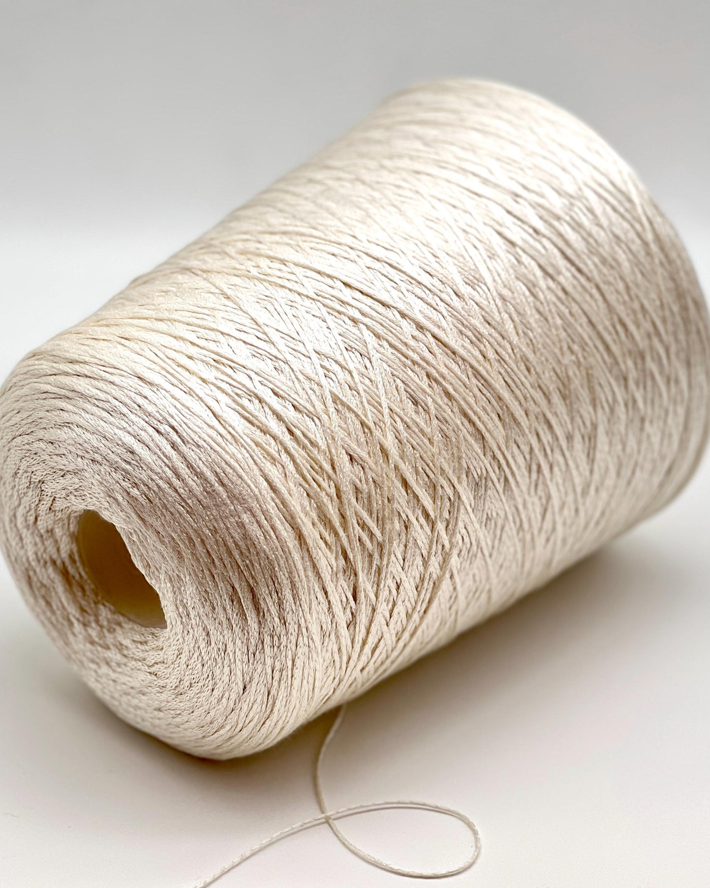 Silk CABLE Yarn, SETA SHAPE, 100% Pure Silk, Luxury Italian Yarn by Filati Buratti, Sold on Cones, Lace Weight - 600m/100g (656 yards)