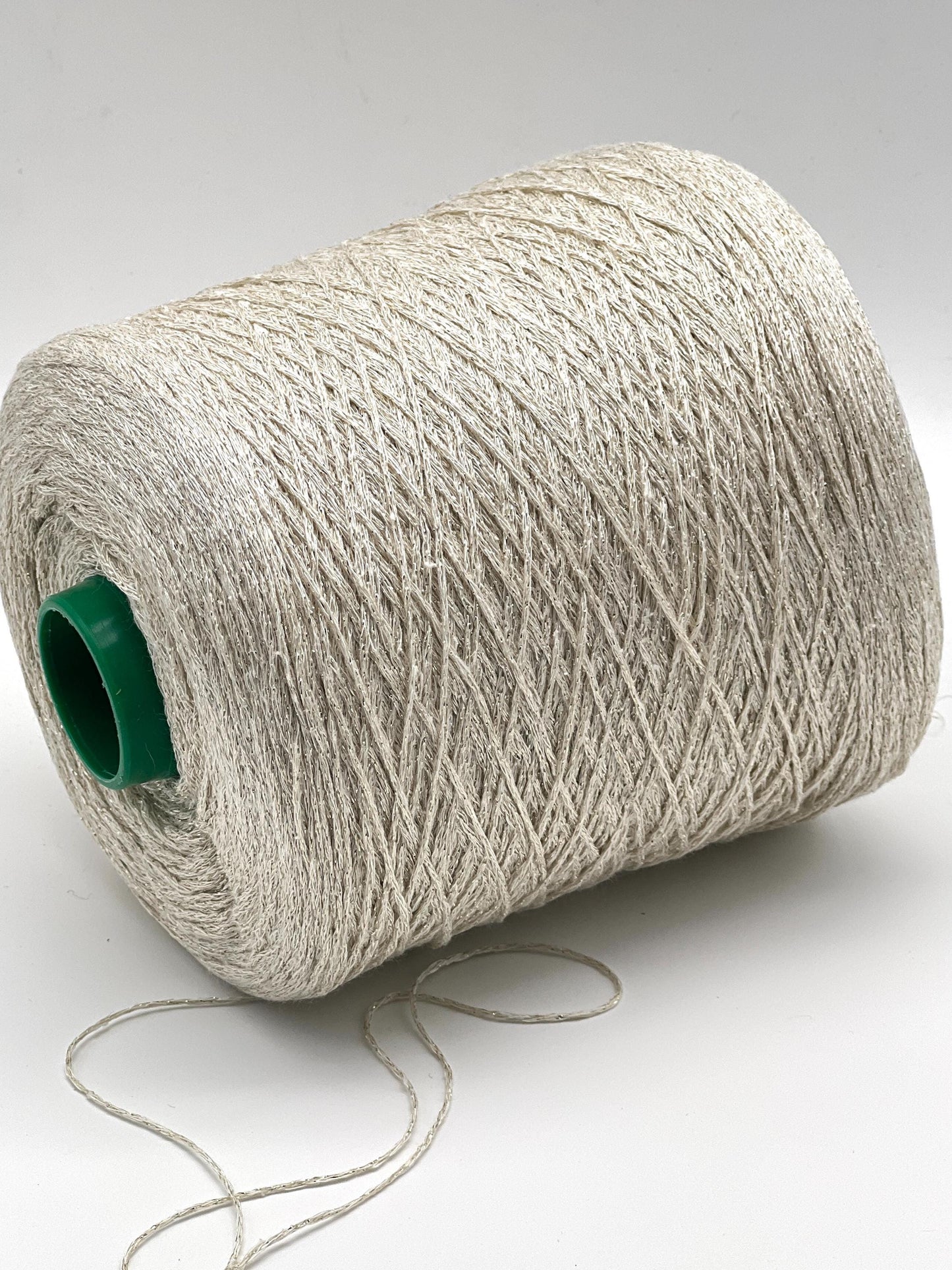 Lurex Silk Viscose CABLE Yarn, BIKINI, Luxury Italian Yarn by RiGo, Party Yarn, Sold in Balls or on Cones, Fingering Weight - 420m/100g