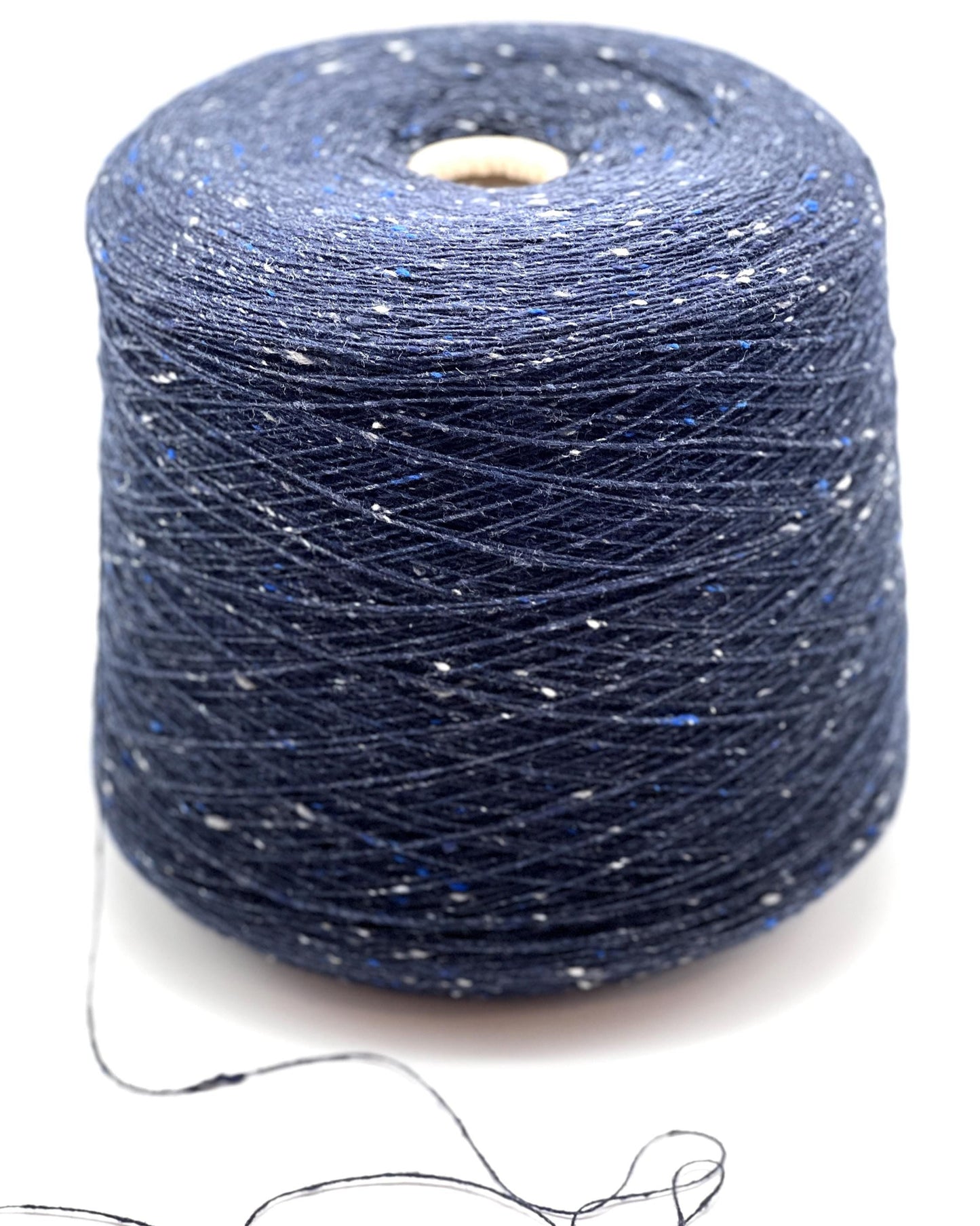 BABY Merino Wool TWEED Yarn, Premium Italian Yarn by Loro Piana, Available in Balls and on Cones, Lace Weight, 700m/100g (765y)