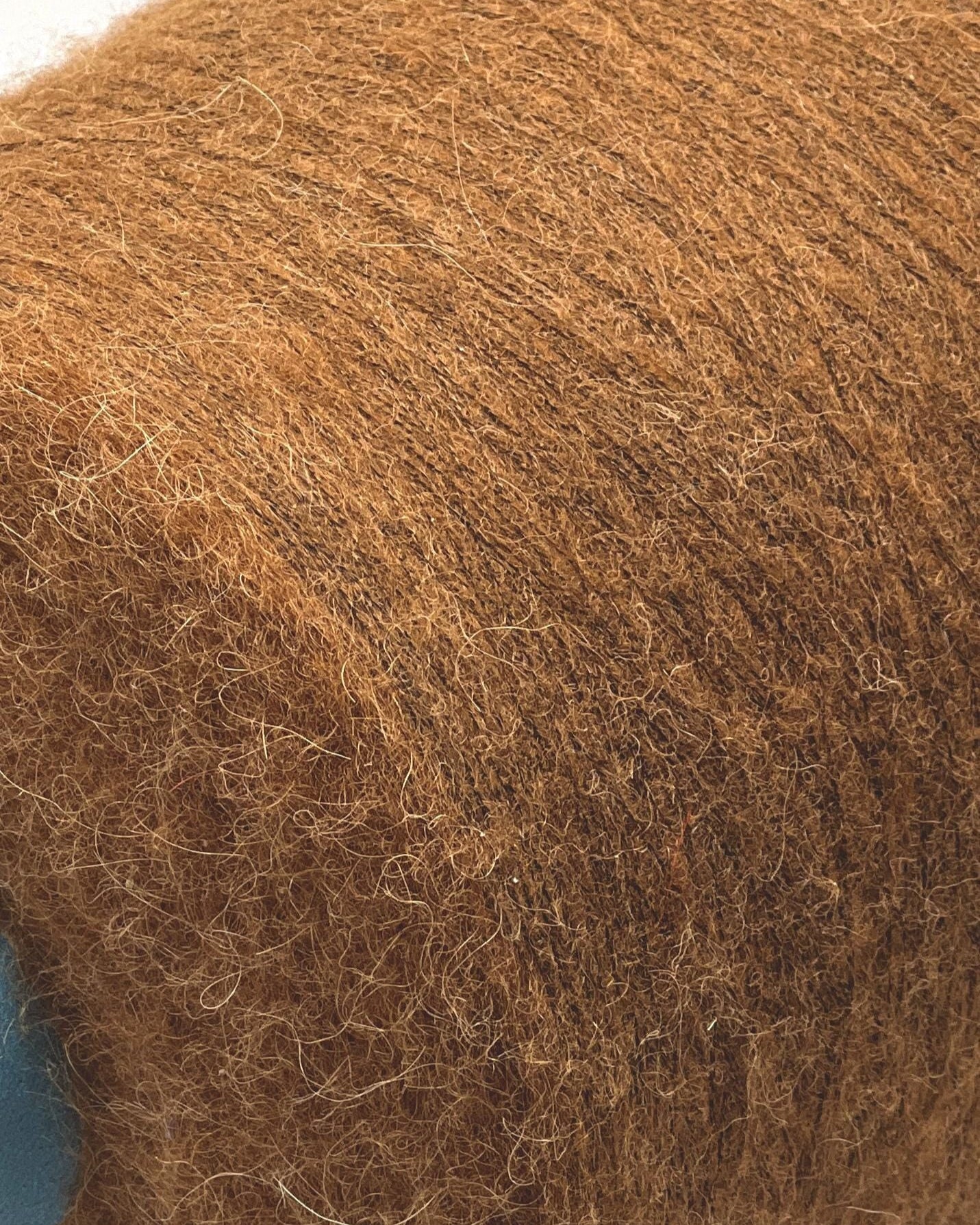 Close-up of brown coconut fiber matting