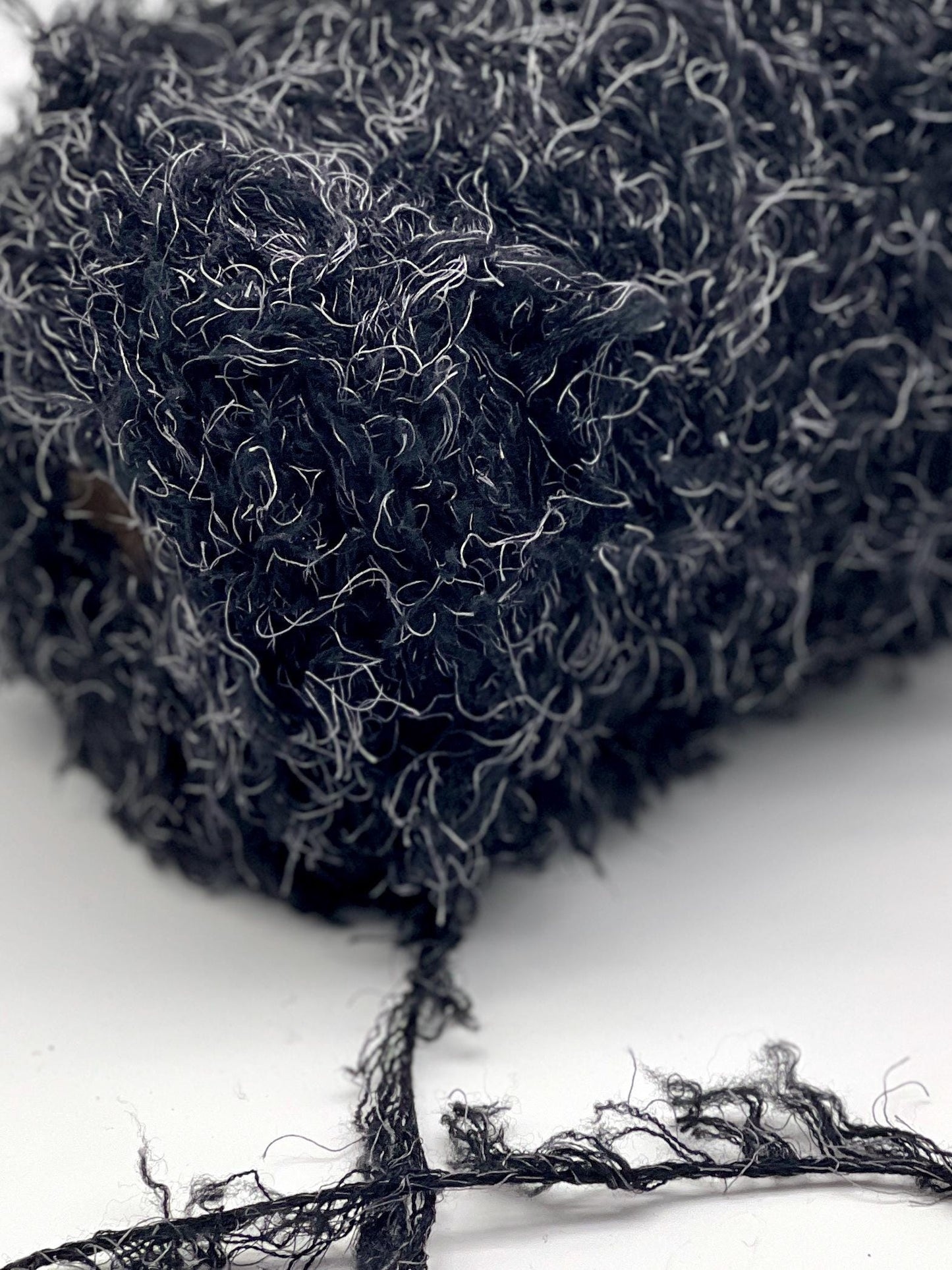 WHOLE Cone Sale: Cashmere Merino Fur Yarn, WISH GLOW, Luxury Fancy Italian Yarn by Loro Piana, Chunky Weight, 120m/100g (131y/3.52oz)