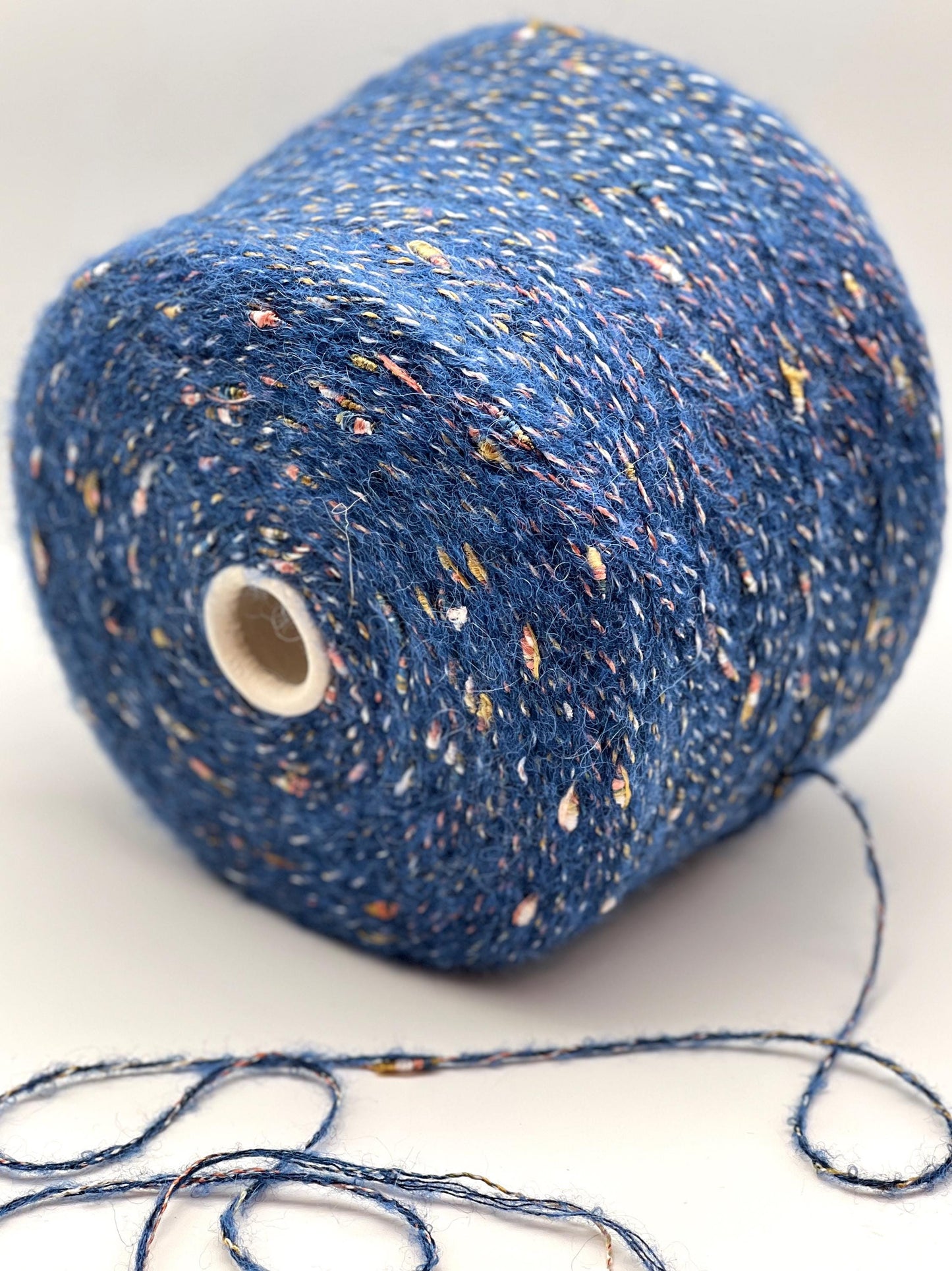 Alpaca Viscose Fantasy CHANEL-Style Yarn, TAURUS, Luxury Italian Yarn by RiGo, Available in Balls and on Cone, Aran Weight, 180m/100g (196y)