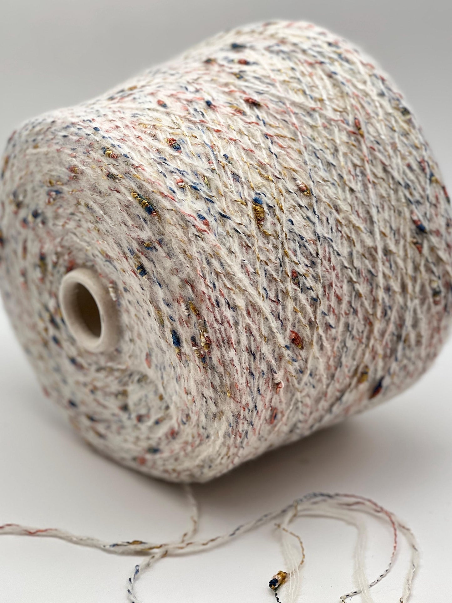 Alpaca Viscose Fantasy CHANEL-Style Yarn, TAURUS, Luxury Italian Yarn by RiGo, Available in Balls and on Cone, Aran Weight, 180m/100g (196y)