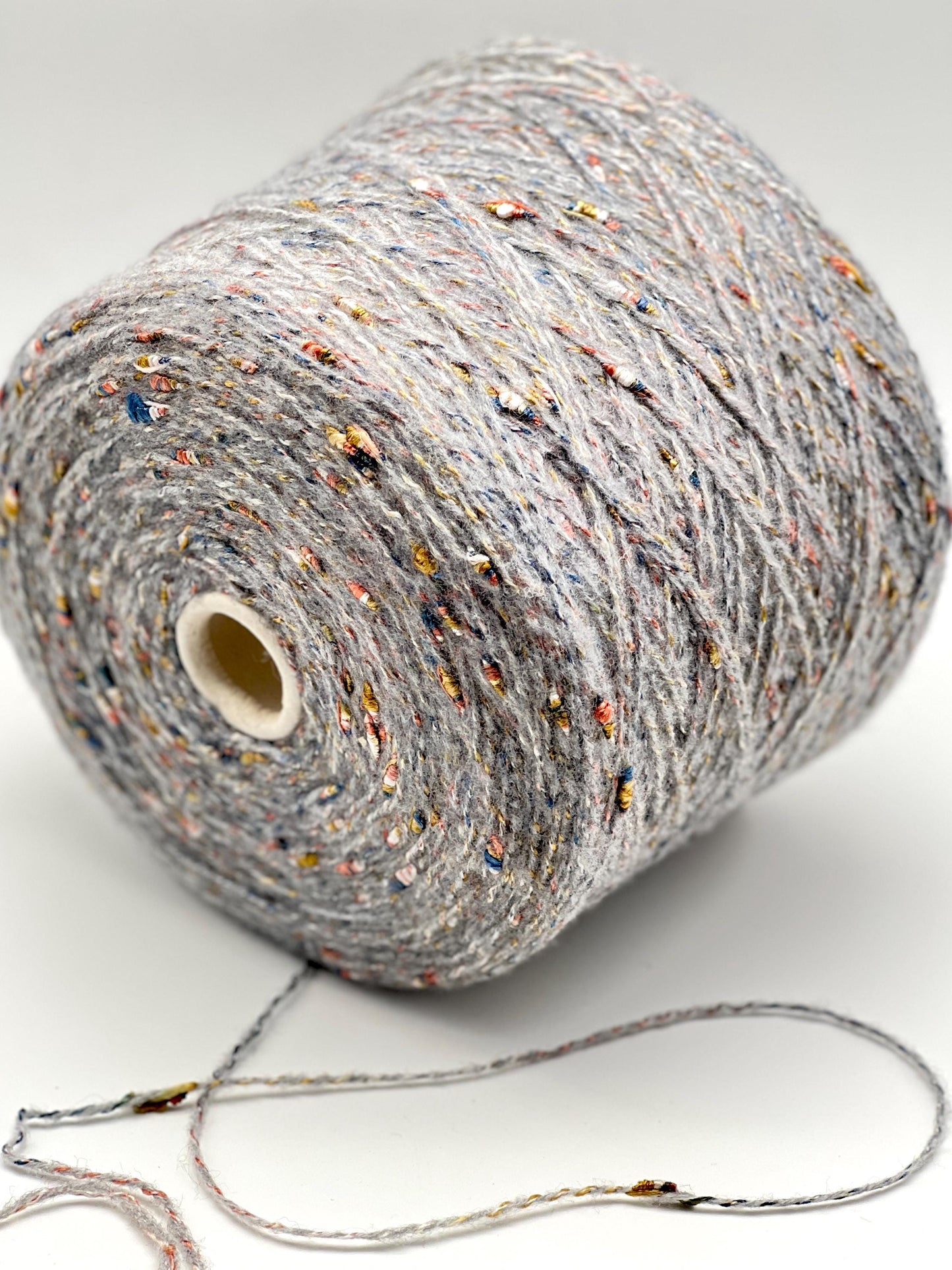 Alpaca Viscose Fantasy CHANEL-Style Yarn, TAURUS, Luxury Italian Yarn by RiGo, Available in Balls and on Cone, Aran Weight, 180m/100g (196y)