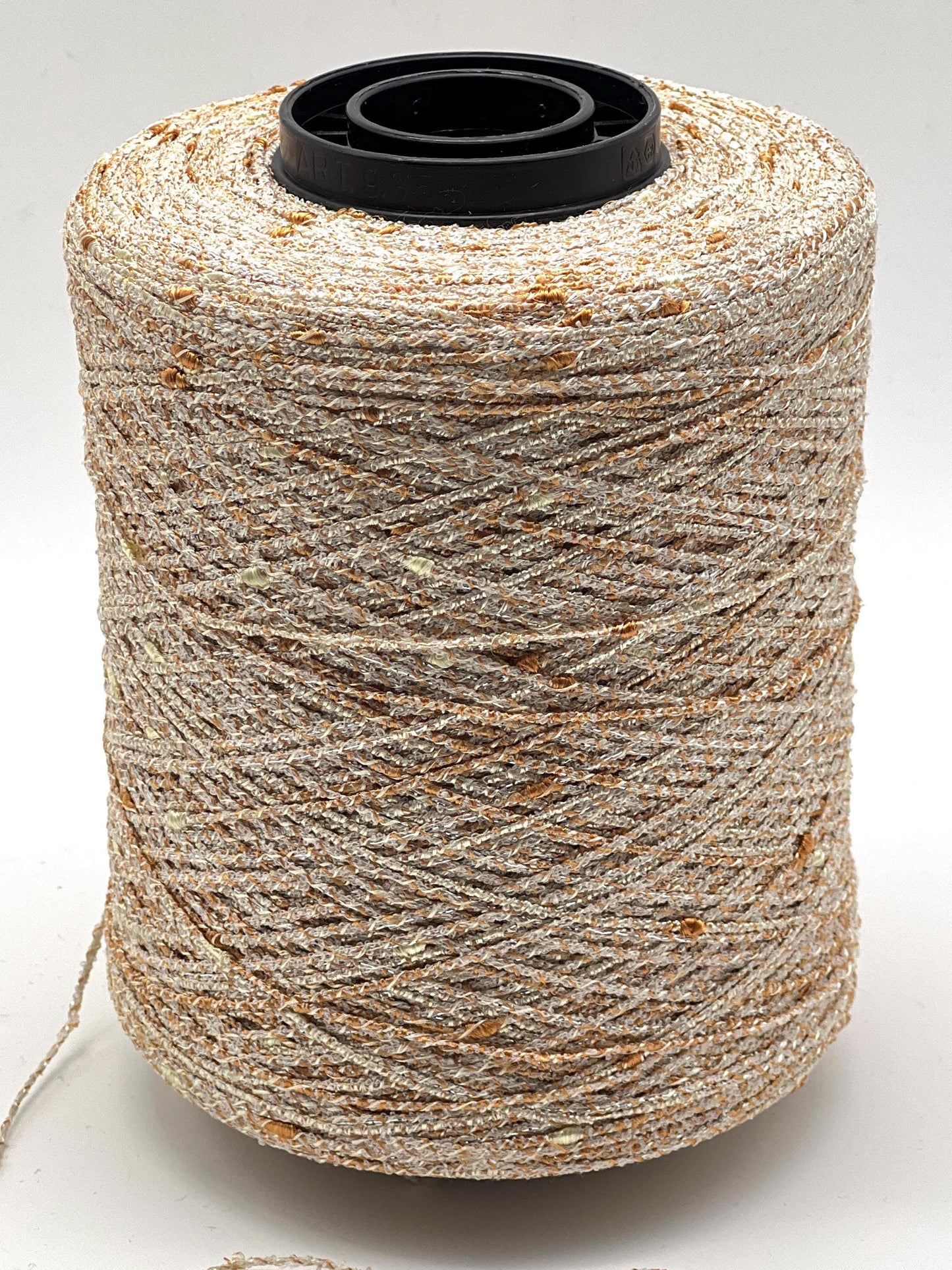 Spool of twine on a white background