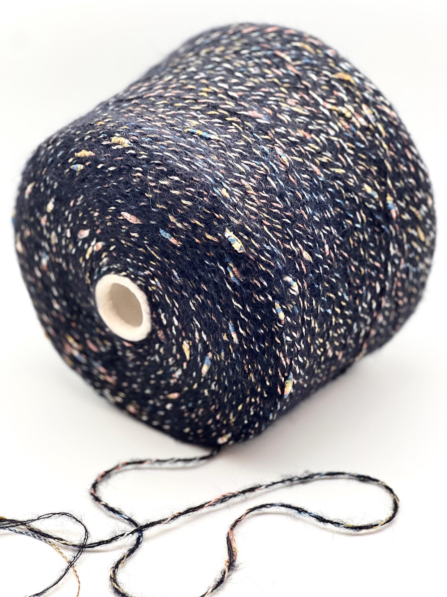 Alpaca Viscose Fantasy CHANEL-Style Yarn, TAURUS, Luxury Italian Yarn by RiGo, Available in Balls and on Cone, Aran Weight, 180m/100g (196y)
