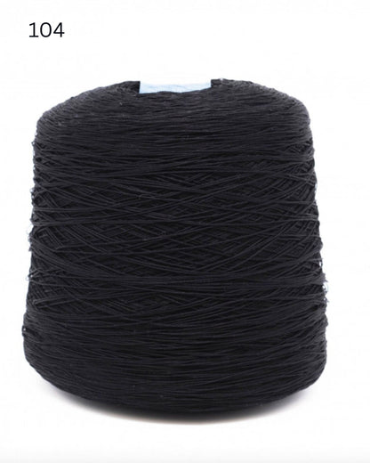 Sesia Cable 8MG mercerized cotton lace weight yarn in hand wound balls from iDOKNiT