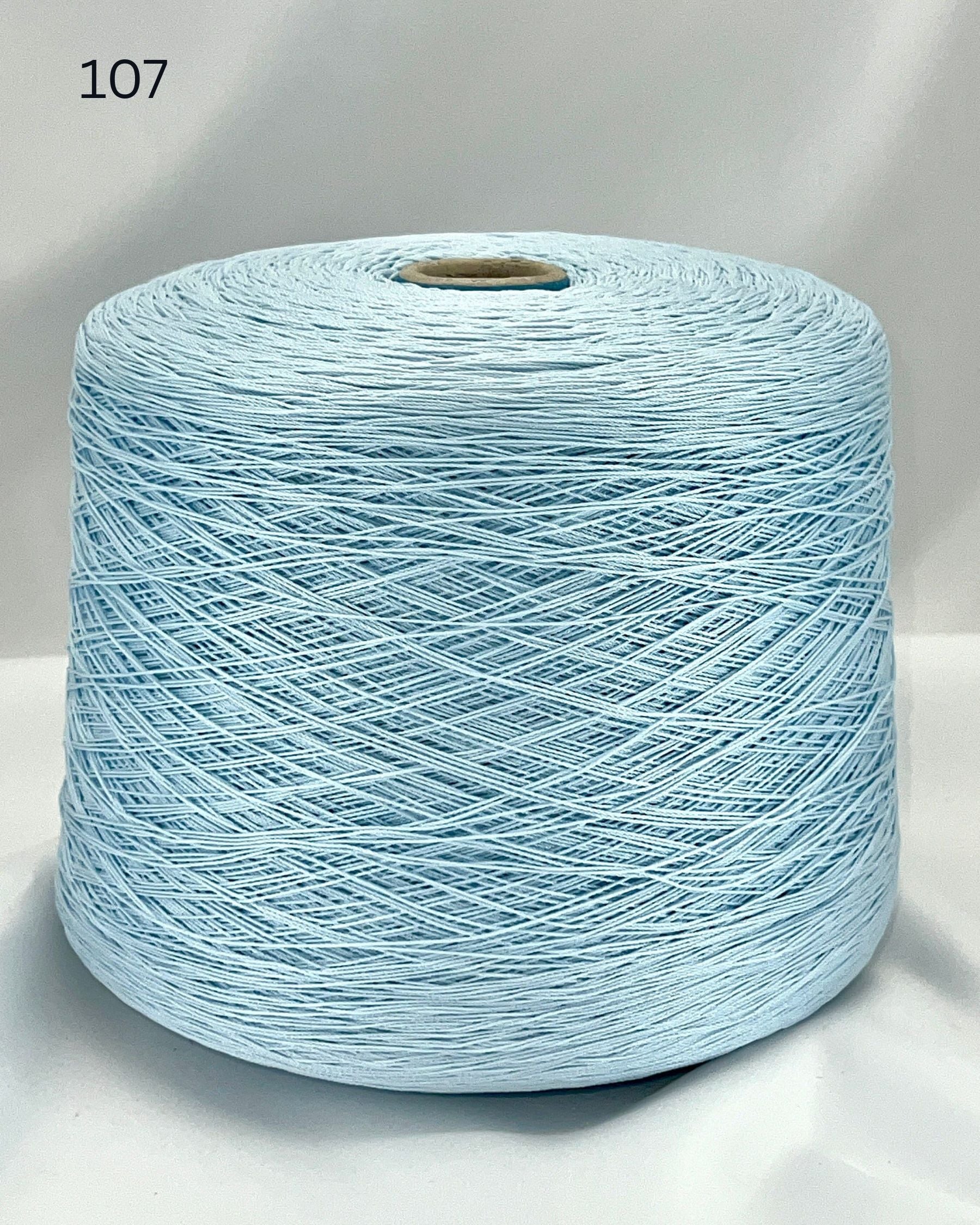 Sesia Cable 8MG mercerized cotton lace weight yarn in hand wound balls from iDOKNiT