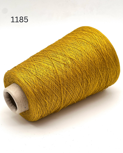 Luxury pure linen yarn TOSCOLINO by Toscano Italy
Italian lace weight linen yarn for summer knitting
100% pure linen yarn close up showing elegant texture
Fine Italian linen yarn for crochet weaving and lace knitting
Luxury breathable linen yarn for heirloom garments