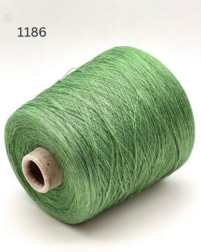 Luxury pure linen yarn TOSCOLINO by Toscano Italy
Italian lace weight linen yarn for summer knitting
100% pure linen yarn close up showing elegant texture
Fine Italian linen yarn for crochet weaving and lace knitting
Luxury breathable linen yarn for heirloom garments