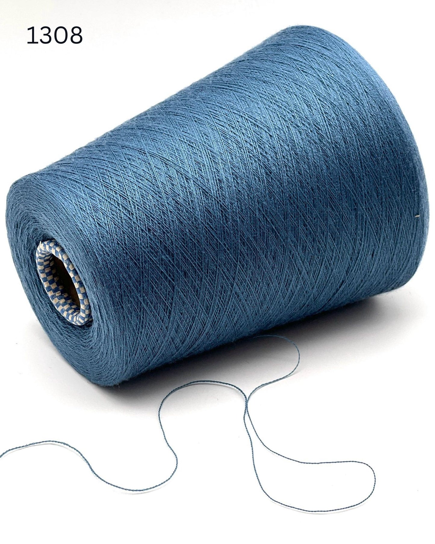 Cariaggi Pukaki extrafine merino wool lace weight yarn on original cone from iDOKNiT