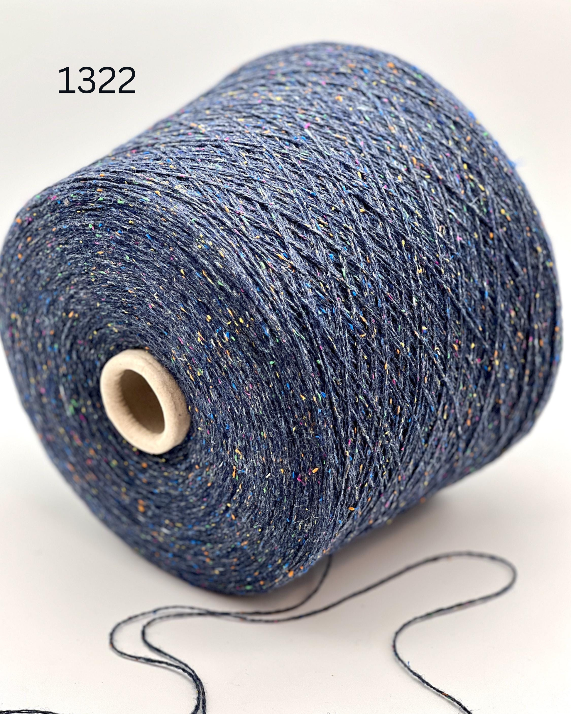 Profilo TULIP colorful tweed yarn made in Italy
Luxury Italian merino silk cotton tweed yarn close up
Soft tweed lace yarn 700m per 100g for sweaters and shawls
Italian tweed yarn with multicolor flecks
TULIP merino silk cotton yarn with refined tweed texture detail