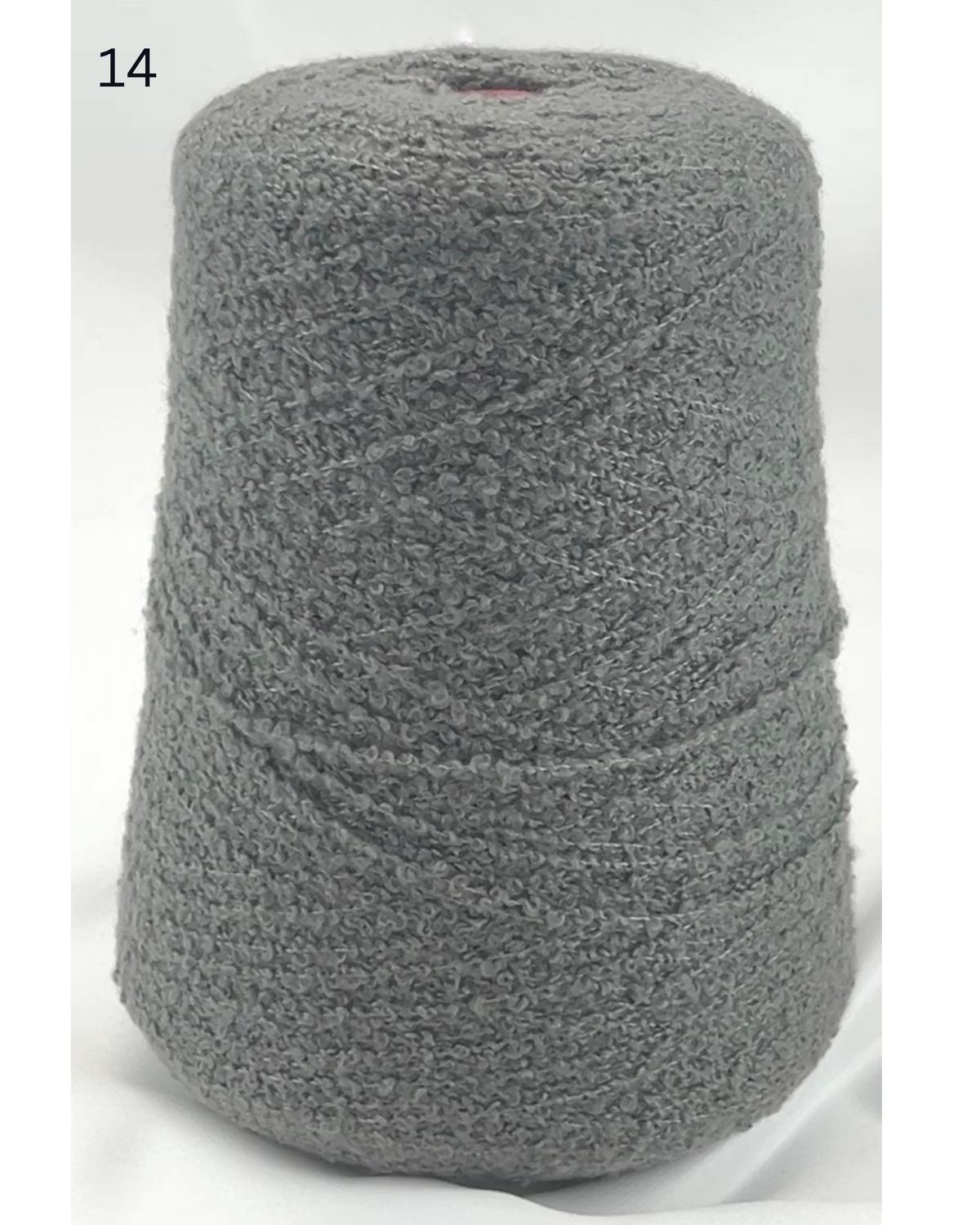 Zegna Baruffa 80 percent cashmere 20 percent silk boucle Italian textured yarn ball and cone from iDOKNiT