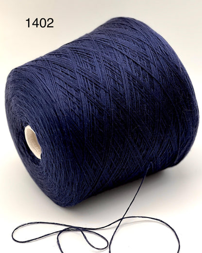 Elite iDOKNiT luxury lace yarn, MERINOS 6000 by RiGo Italy. 100% super soft merino wool, Nm 6000. Authentic Italian-made fine wool yarn with natural elasticity and breathability curated by iDOKNiT for professional knitting.