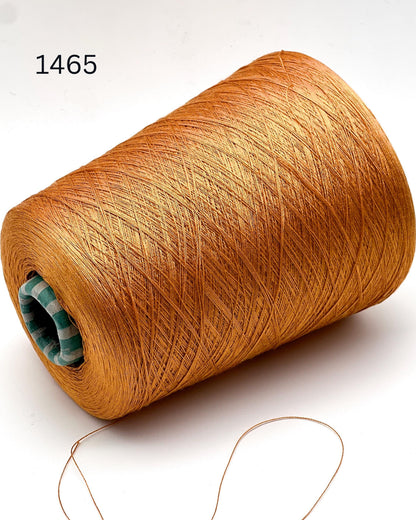 Luxury Italian silk yarn Zegna Baruffa DRAGON close up texture
Ultra-fine silk lace yarn for shawls weaving and knitwear
Italian silk yarn with luminous soft texture and elegant drape
Zegna Baruffa DRAGON couture silk yarn for crochet and sweaters
Luxury silk cone yarn made in Italy for refined knitwear