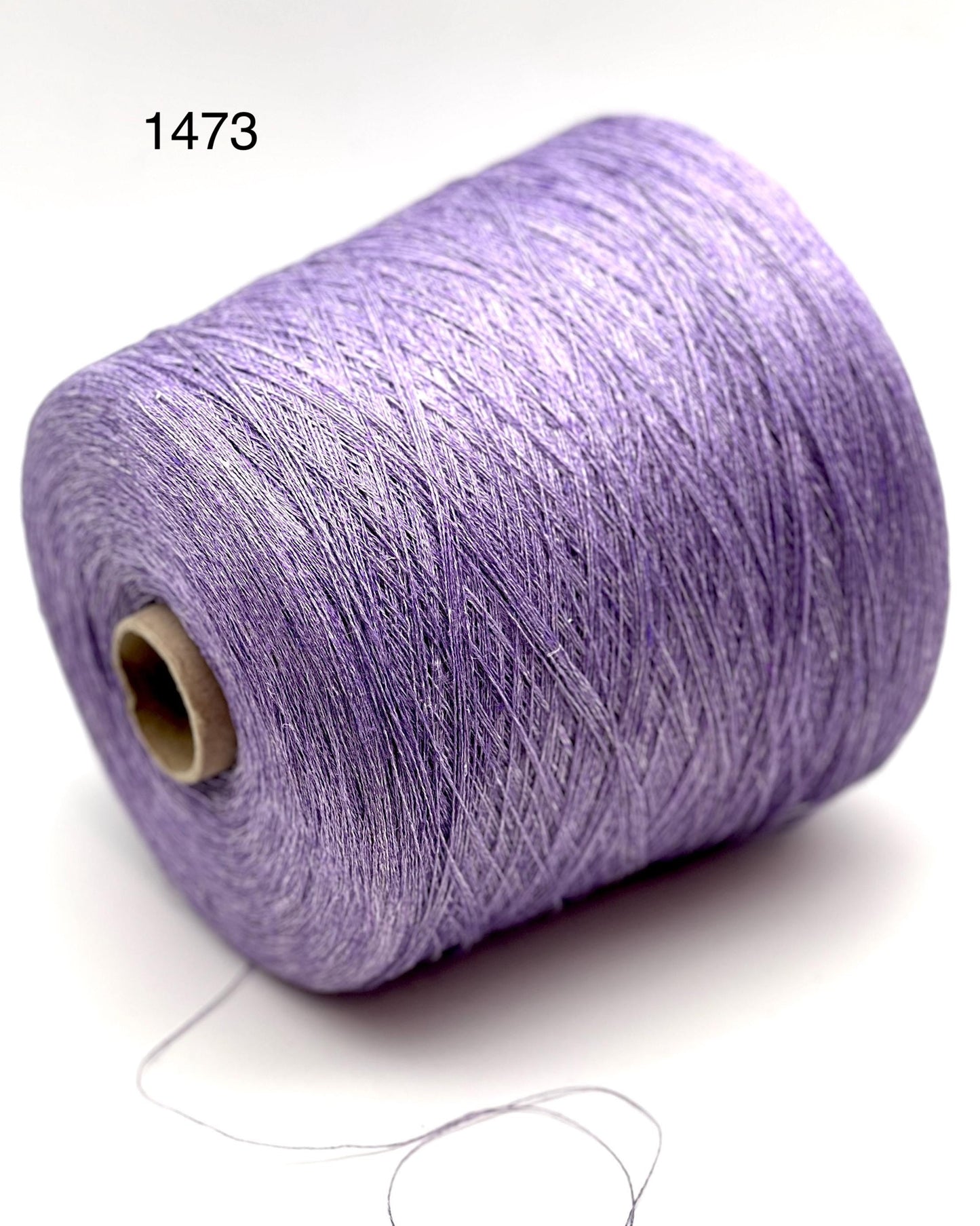 Servizi E Seta LINO linen yarn cone 1300m Italy
Luxury Italian 100 percent linen lace yarn close up
Fine linen yarn for summer tops weaving and blending
LINO linen yarn 1300m per 100g natural matte texture
Italian linen lace yarn for breathable garments and wraps