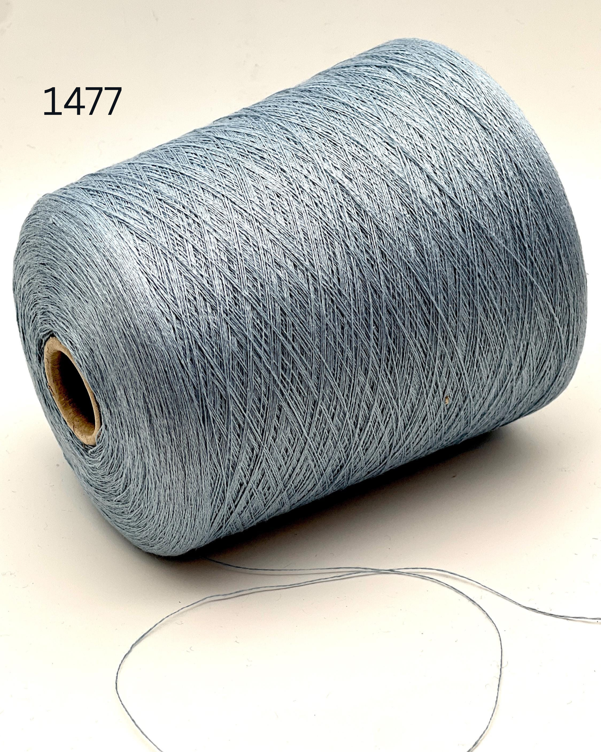 Servizi E Seta LINO linen yarn cone Italy lace weight 1300m per 100g
Italian linen yarn LINO fine lace weight breathable summer yarn
100 percent linen yarn cone weaving knitting lightweight natural fiber