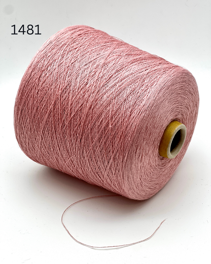Servizi E Seta LINO linen yarn cone Italy lace weight 1300m per 100g
Italian linen yarn LINO fine lace weight breathable summer yarn
100 percent linen yarn cone weaving knitting lightweight natural fiber