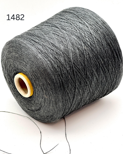 Servizi E Seta LINO linen yarn cone Italy lace weight 1300m per 100g
Italian linen yarn LINO fine lace weight breathable summer yarn
100 percent linen yarn cone weaving knitting lightweight natural fiber