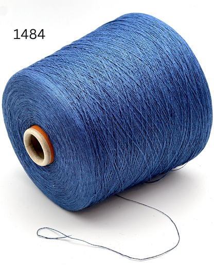 Servizi E Seta LINO linen yarn cone Italy lace weight 1300m per 100g
Italian linen yarn LINO fine lace weight breathable summer yarn
100 percent linen yarn cone weaving knitting lightweight natural fiber